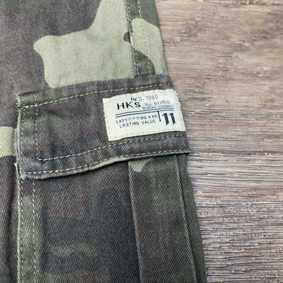 Men Camo Print Pocket Side Pants size XL - Picture 2 of 9